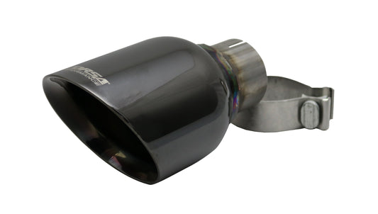 TK007BLK Corsa Single 4.5 Inch Black Pro-Series Tip (Clamp Included) - Mammoth Racing -CORTK007BLK